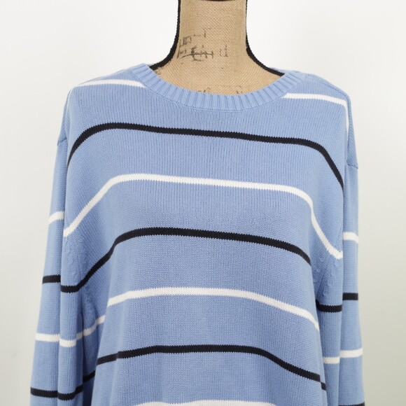 St. John's Bay Stripped sweater size XL - Picture 2 of 7